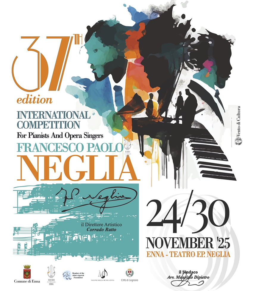 Der Ebneter KulturSommer kooperiert mit Concorso Francesco Paolo Neglia, Enna (Sizilien)